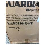 Lot of 3 NEW In Box Medline MDS86410J4B Guardian Basic Two Button Junior Folding Walkers