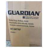 MSRP $250 Lot of 3 New In Boxes Medline G07767 Guardian Heavy-Duty Two-Button Adult Folding Walkers