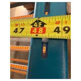 WOW MSRP $10,000 Heavy Duty 4-Tier Heavy Duty Steel Storage Carton Gravity Flow Racking With Blue Powder Coat Finish - In Excellent Condition 96" x 48" x 84"