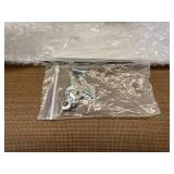 NEW Heavy-Duty Metal Blood Urine Biohazardous Material Specimen Sample Lock Box With Keys - Tiny Scuff On Corner