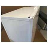 NEW Heavy-Duty Metal Blood Urine Biohazardous Material Specimen Sample Lock Box With Keys - Tiny Scuff On Corner