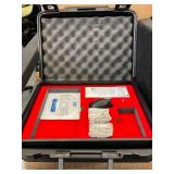Lot of 3 Hard Side Cases With Foam Inserts - 2 Are North Safety Products Respirator Fit Test Kit Cases - These Are For The Cases Only - In Great Condition!