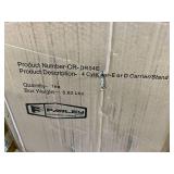 MSRP $400 7 Cases NEW IN BOX WT Farley Inc. CR-DR04E Economy 4 E Portable Horizontal Oxygen Cylinder Racks Carrier Stands