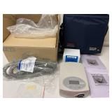 MSRP $800 NEW IN BOX Puritan Bennett GoodKnight 420G Travel Portable CPAP Machine System with Hose, Power Supply, Bag, and Manual - The 420G changes the pressure automatically with altitude changes.