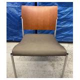 WOW MSRP $1200 High Quality & Design Nemschoff (Herman Miller) 67-91 Reception Waiting Room Office "Whisk" Stack Chair - In Excellent Condition! 12 Year Warranty!