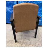 MSRP $1800 IOA Healthcare Furniture Interlock Series Heavy Duty 500lb Capacity Reception Waiting Room Office Guest Seating Upholstered Padded Arm Chair - Excellent Condition!  12 Year Warranty!