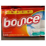 Set of 4 Bounce Fabric Softener Sheets - 240 Count Each