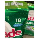 Set of 4 Cascade Complete Fresh Scent Dishwasher Detergent Packs