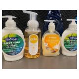 Set of Hand and Dish Soap Bottles