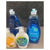 Set of Hand and Dish Soap Bottles