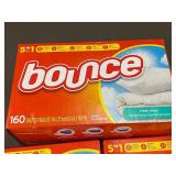 Set of 3 Bounce Dryer Sheets Boxes - 2x 80 Sheets, 1x 160 Sheets