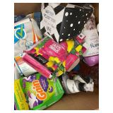 Assorted Household Cleaning Supplies and Hygiene Products