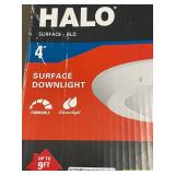 Halo 4-Inch LED Surface Downlight, Dimmable & Showerlight