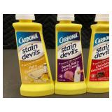 Set of 5 Carbona Stain Devils Specialty Stain Removers