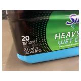 Swiffer Heavy Duty Wet Cloths, Fresh Scent, Pack of 40 (20 per Pack)