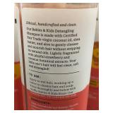 Set of 3 Alaffia Babies & Kids Detangling Shampoo with Virgin Coconut Oil 12 oz