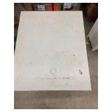 Used  Table with Metal Legs