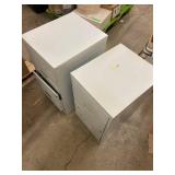 Set of 2 Used Office Filing Cabinets