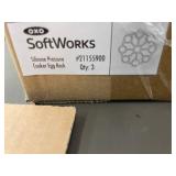 NM 2 - Set of 3 OXO SoftWorks Silicone Pressure Cooker Egg Racks