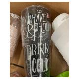 Lot of 10 Decorative Drinking Cups and Tumblers