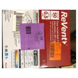 ReVent 50 CFM Ceiling/Wall Mount Easy Roomside Installation Bathroom/Bath Exhaust Fan with Adjustable LED Lighting Customer Returns See Pictures