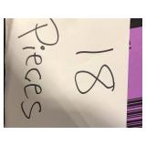 18 Pieces of Ivy Hill Tile Terra Italia Bianco 23.62 in. x 23.62 in. Honed Marble Terrazzo Floor and Wall Tile (3.87 sq. ft./Each)   Customer Returns See Pictures