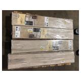 5 Boxes of TrafficMaster Camden Lake Oak 7 mm T x 8 in. W Laminate Wood Flooring (23.9 sqft/case)   Customer Returns See Pictures