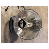 1500-Watt 18.5 in. Electric Ceramic Parabolic Space Heater with Tip-Over Safety     Customer Returns See Pictures