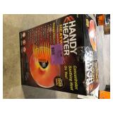 1500-Watt 18.5 in. Electric Ceramic Parabolic Space Heater with Tip-Over Safety     Customer Returns See Pictures