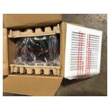 Hampton Bay 80 CFM Ceiling Mount Room Side Installation Heavy-Duty Bathroom Exhaust Fan    Customer Returns See Pictures