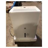 GE 25-Pints for Damp Rooms Up to 1500 sq. ft. Residential Dehumidifier with Bucket in White     Customer Returns See Pictures