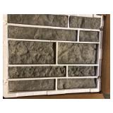 4 Boxes of AIRSTONE Spring Creek Gray Cement Standard Primary Wall Tiles  Customer Returns See Pictures