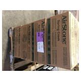 4 Boxes of AIRSTONE Spring Creek Gray Cement Standard Primary Wall Tiles  Customer Returns See Pictures