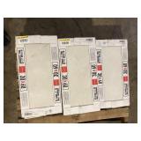 5 Boxes of Ivy Hill Tile Monolith Linen White 11.81 in. x 23.62 in. Matte Porcelain Floor and Wall Tile (13.55 sq. ft./Case)   Customer Returns See Pictures