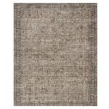 Well Woven Beige 5 ft. 3 in. x 7 ft. 3 in. Flat-Weave Asha Delphine Vintage Persian Oriental Area Rug   Customer Returns See Pictures