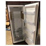Vissani 11 cu. ft. Convertible Auto Defrost Garage Ready Upright Freezer/Refrigerator in Stainless Steel Damaged  Customer Returns See Pictures