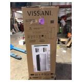 Vissani 11 cu. ft. Convertible Auto Defrost Garage Ready Upright Freezer/Refrigerator in Stainless Steel Damaged  Customer Returns See Pictures
