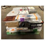 Pallet of Mixed  Assorted Flooring Various Models and Conditions  Customer Returns See Pictures