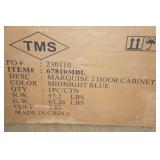 Marquise 2-Door Cabinet -Midnight Blue