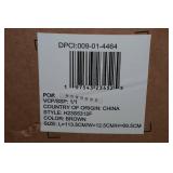 Esker Recycled Resin Wood Adirondack Chair -Brown