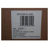 Esker Recycled Resin Wood Adirondack Chair -Brown