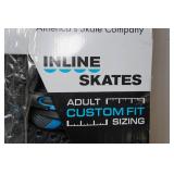 Roller Derby Adult Custom Fit Sizing Inline Skates -Size 9-12