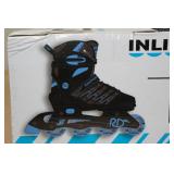 Roller Derby Adult Custom Fit Sizing Inline Skates -Size 9-12