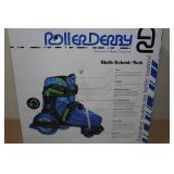 Roller Derby Adjustable Sizing Boys Quad Skates -Size 11-2