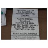 *2* Standard Goose Down Pillows