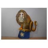 Vintage Circus Lion Wall Décor