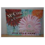 McCormic & Company Metal Sign