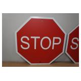*2* Novelty Stop Signs