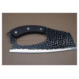 Pro Chef Carbon Steel 8" Carving/Chopping Knife with Sharpener