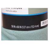 Main Stay Fleece Throw 50x60"
